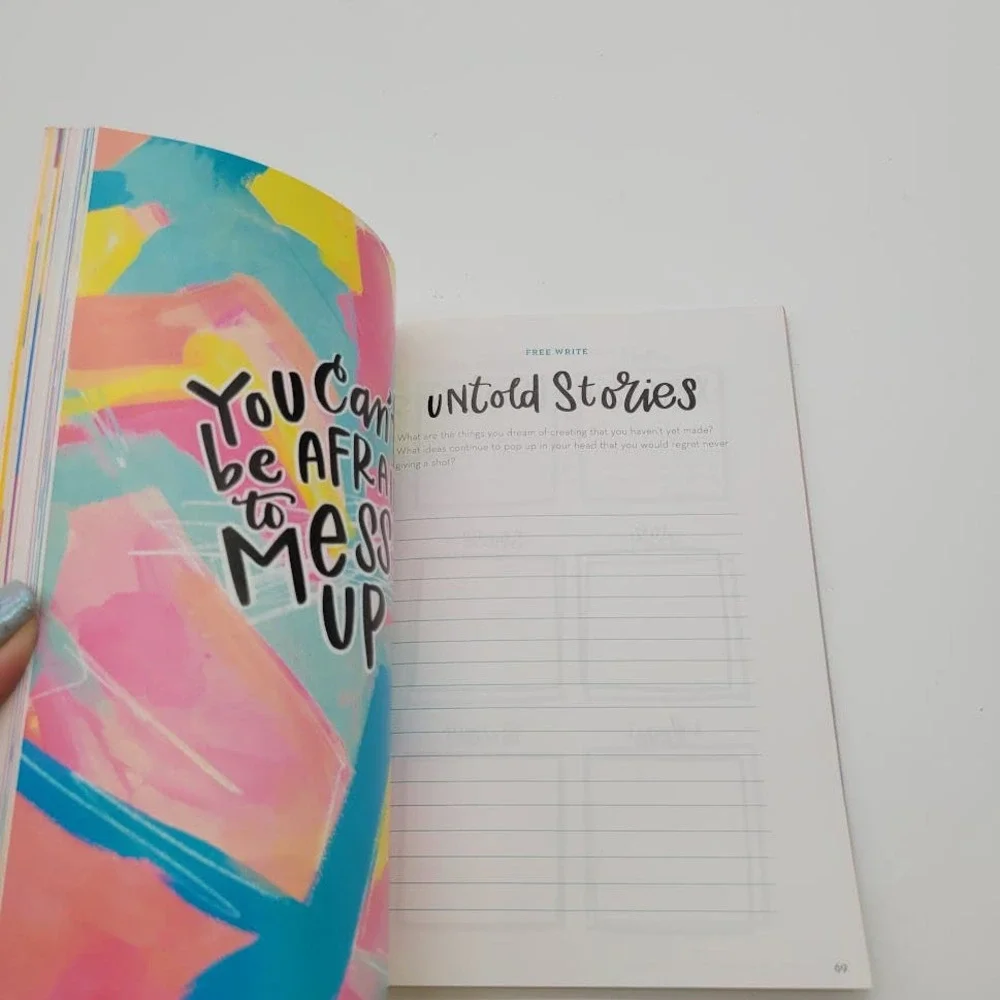 Your Brightest Life Colorful‎ Creative Journal by Caroline Kelso Zook